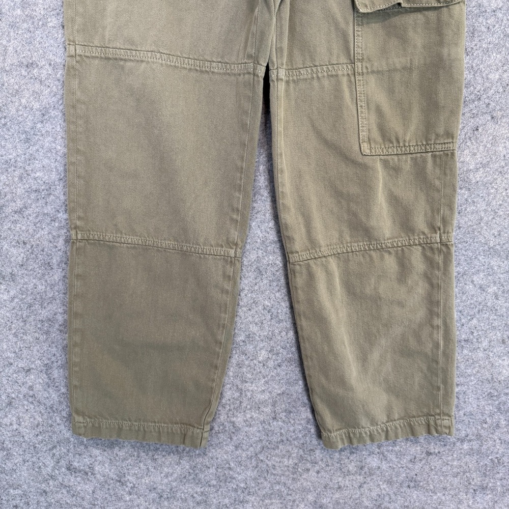 Reformation Jeans Cargo Pants Womens‎ 29 Olive Military Green Straight Organic - Picture 3 of 14